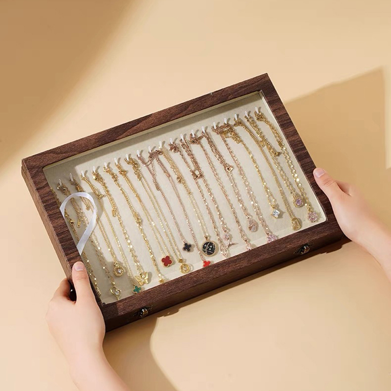 Travel Accessories Jewelry - 결혼식을위한 나무 보석 상자 엄마 친구