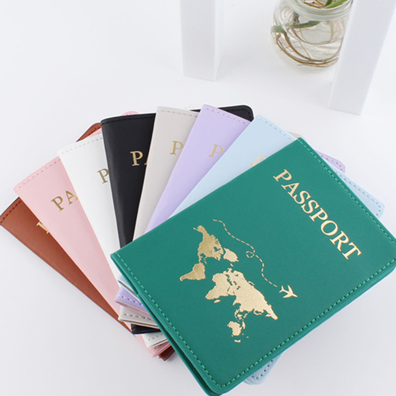 Travel Accessories Wallet - 1PCS PU 가죽지도 여권 커버 케이스
