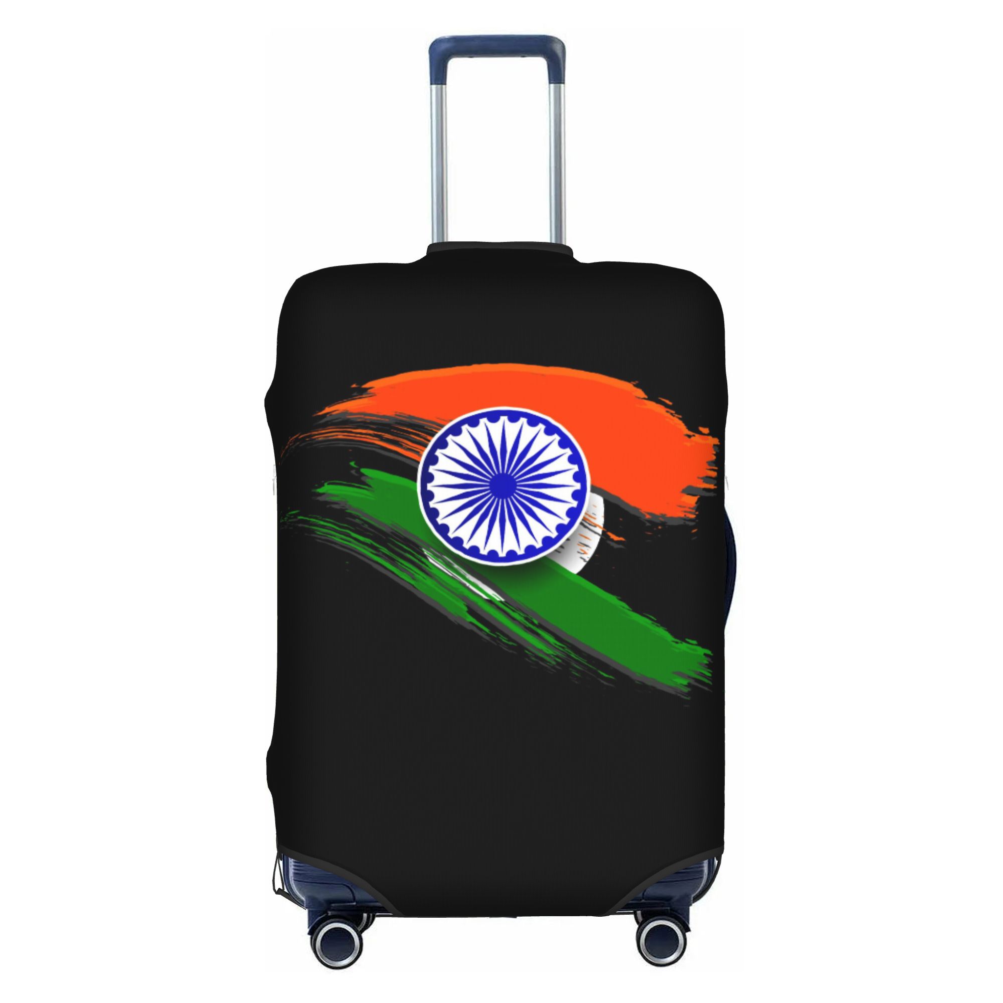Travel Accessories India - 인도 국기 수하물 커버 탄성 인도