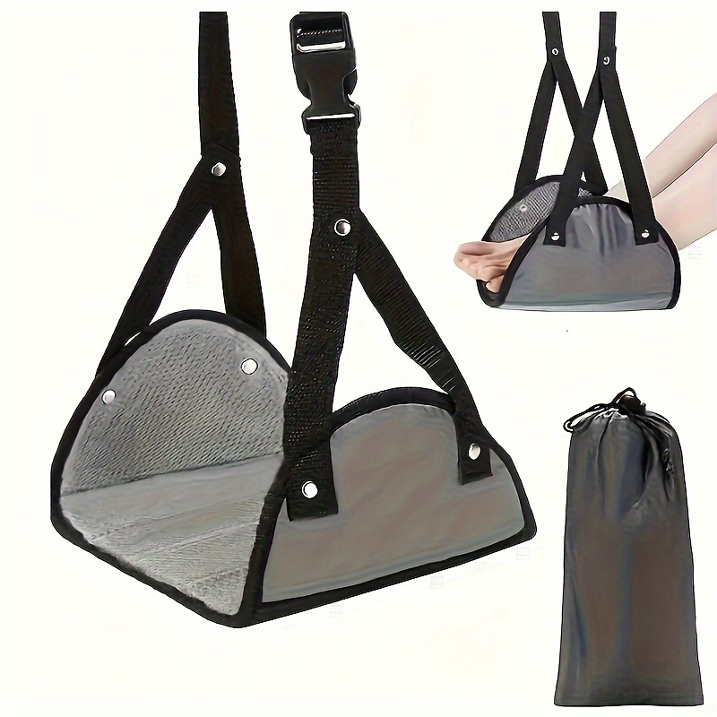 Travel Accessories Long Flight - 조절 가능한 휴대용 발걸이 해먹, 비행기,