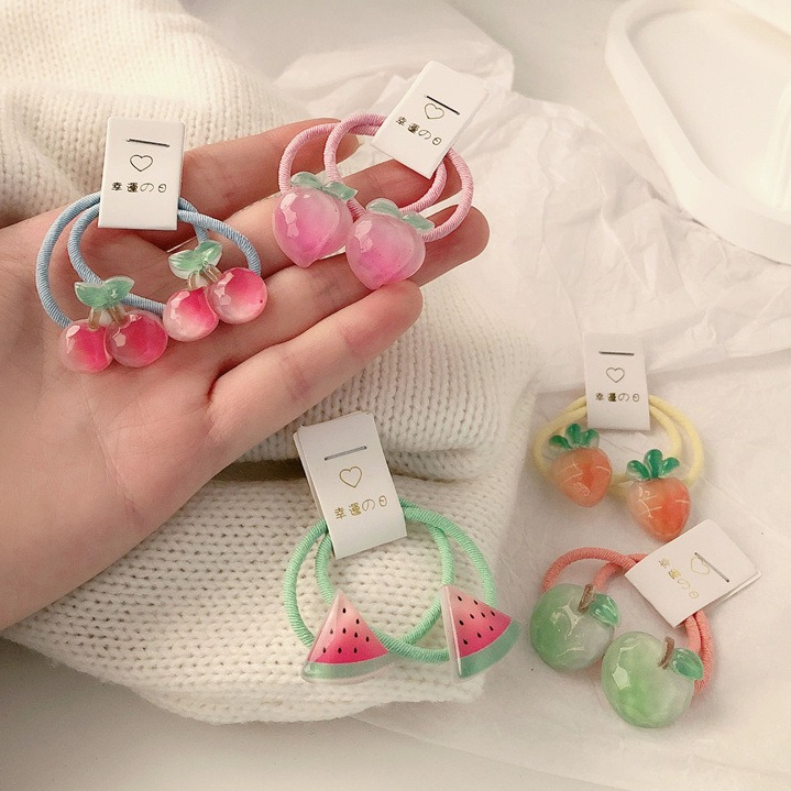 어린이 당근 머리끈 5쌍 미끄럼 방지 탄력 머리띠 소녀 - Travel Accessories Baby 리뷰 및 가격