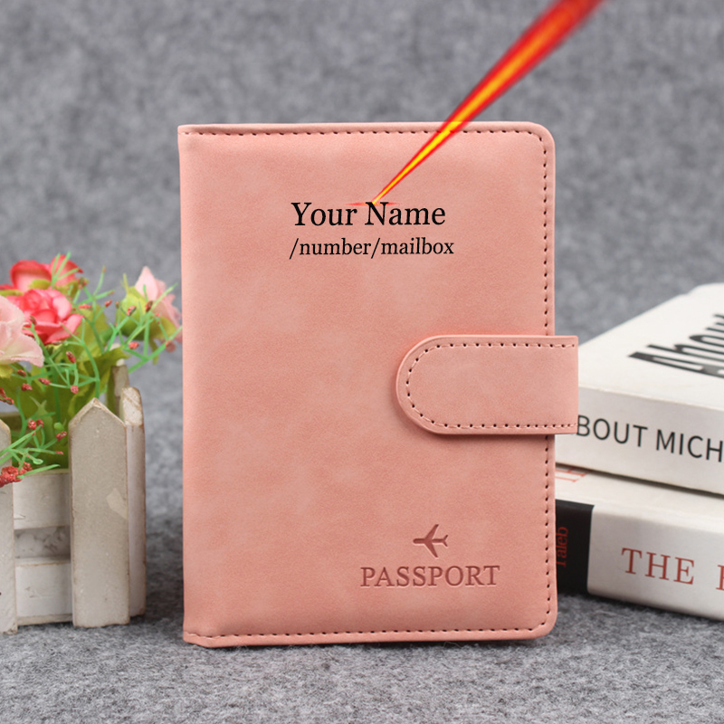 마그네틱 버튼 여권 커버 커버에 이름을 사용자 정의 R - Travel Accessories Wallet 리뷰 및 가격