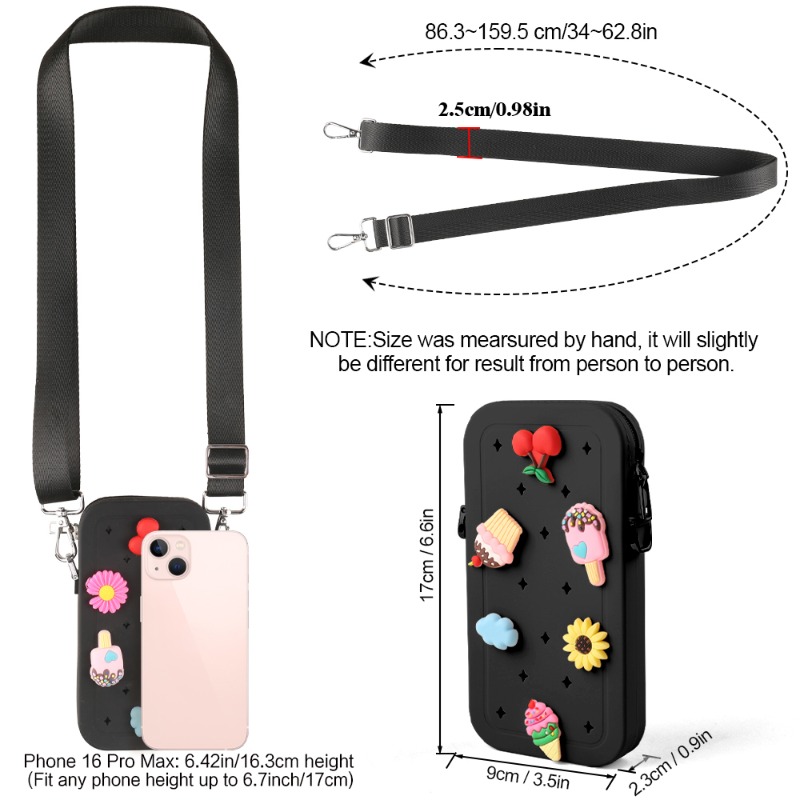 다기능 휴대용 실리콘 크로스백 방수 지퍼 여행용 폰 가 - Travel Accessories Organizer Bag 리뷰 및 가격