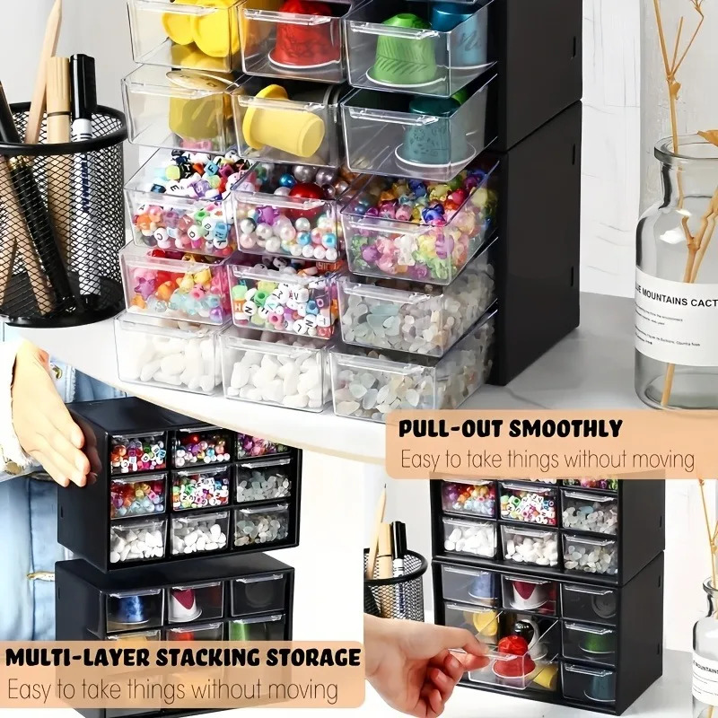 1pc 방진 멀티 그리드 데스크탑 서랍 정리함 - 보석 - Travel Accessories Jewelry 리뷰 및 가격