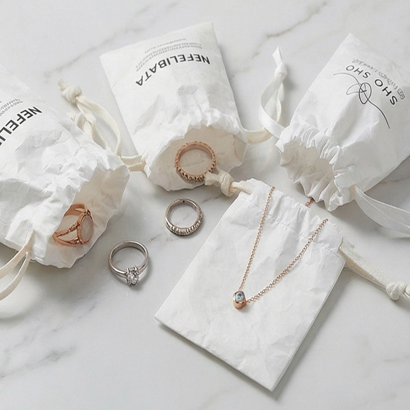 향수 타이벡 종이끈 가방 방수 보석 주머니 화장품 액세 - Travel Accessories Jewelry 리뷰 및 가격