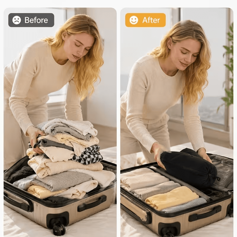 옷을 넣어 사용할 수 있는 U자형 베개 커버 1세트입니 - Travel Accessories Long Flight 리뷰 및 가격